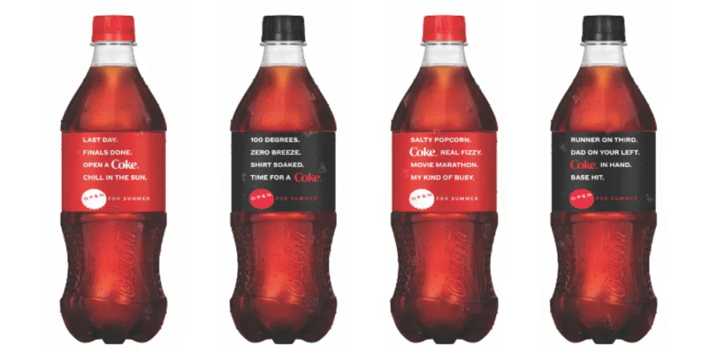 Limited-Edition Coca‑Cola Packaging Features Summertime-Inspired Poems