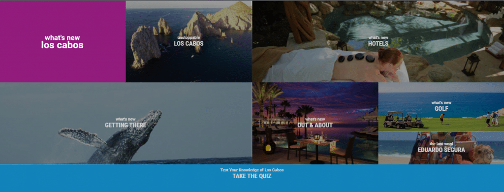 interactive lookbook for los cabos